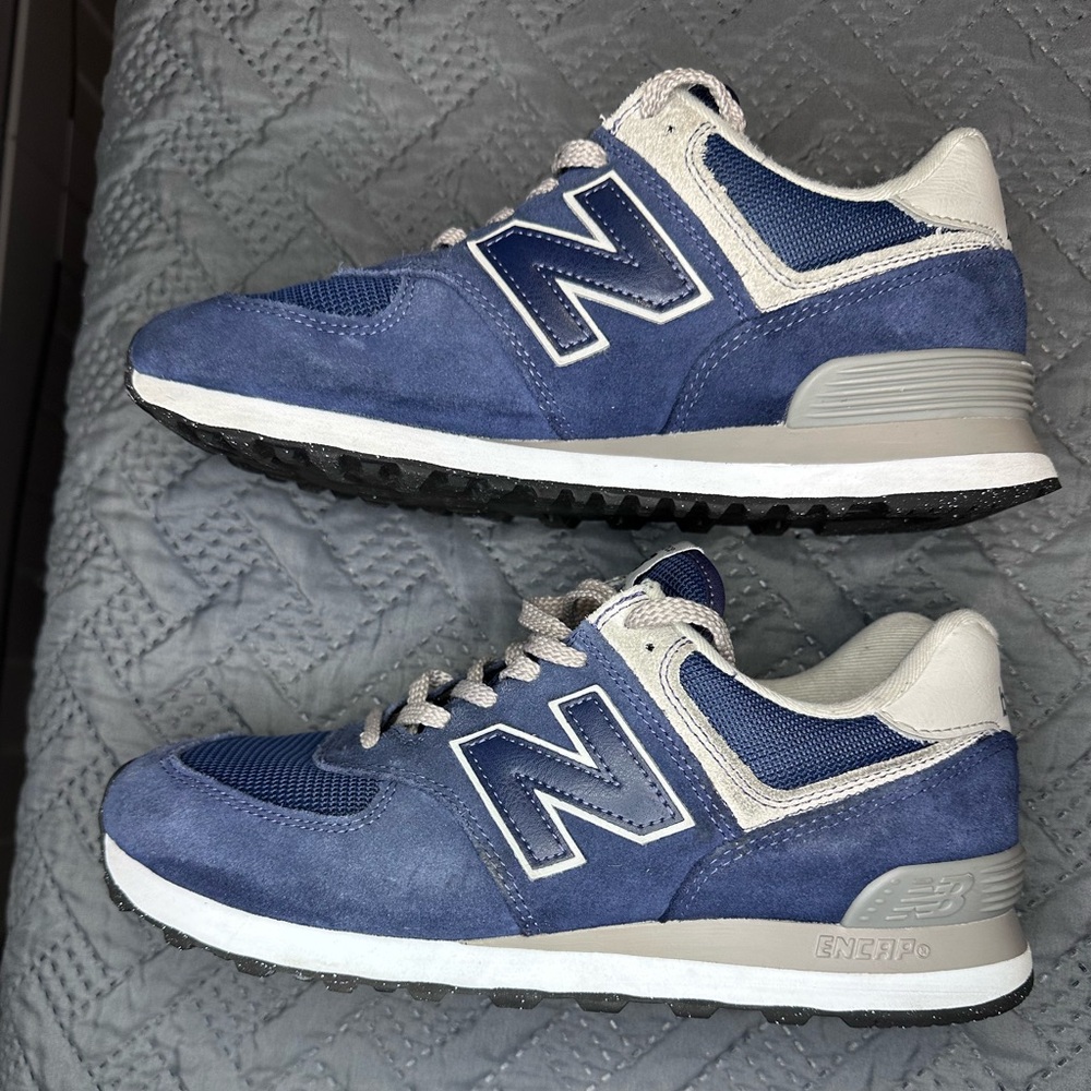 New Balance 574 Blue Sneakers